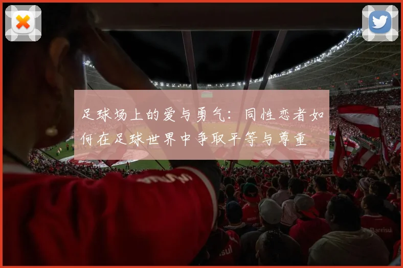 足球场上的爱与勇气：同性恋者如何在足球世界中争取平等与尊重